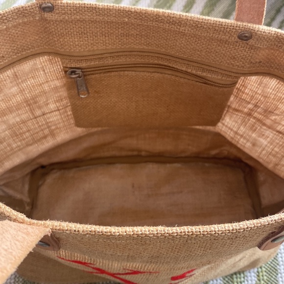 Chi Omega Small Weave Tote - Picture 2 of 4